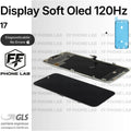 DISPLAY NO ERRORE IPHONE 17 APPLE 120HZ PARI ORIGINALE TOUCHSCREEN + ADESIVO