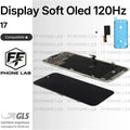 DISPLAY APPLE IPHONE 17 SOFT OLED 120HZ PARI ORIGINALE TOUCHSCREEN + ADESIVO