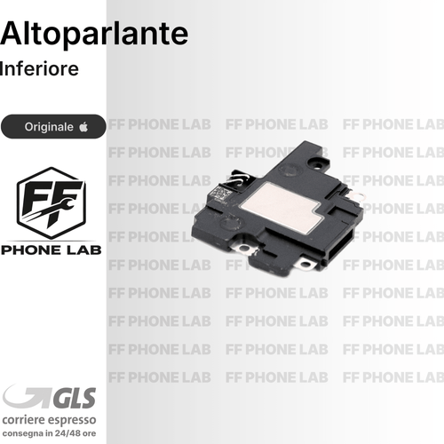 ALTOPARLANTE INFERIORE SUONERIA APPLE IPHONE RICAMBIO LOUDSPEAKER