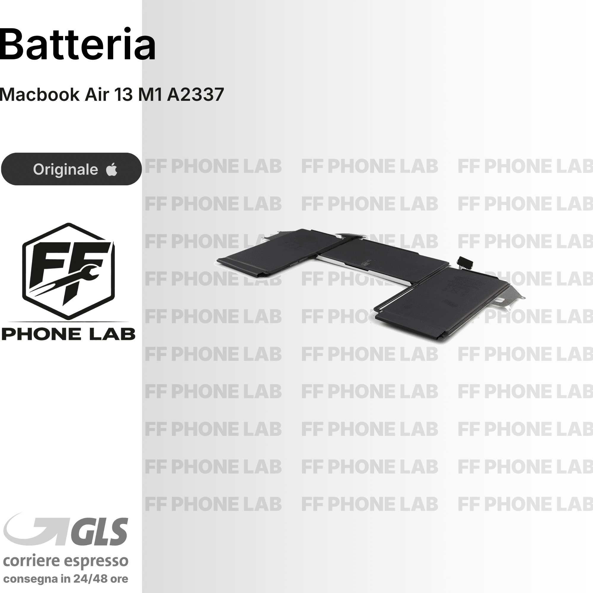 BATTERIA MACBOOK AIR 13 M1 A2337 RICAMBIO PILA ACCUMULATORE ALTA CAPACITA NUOVA
