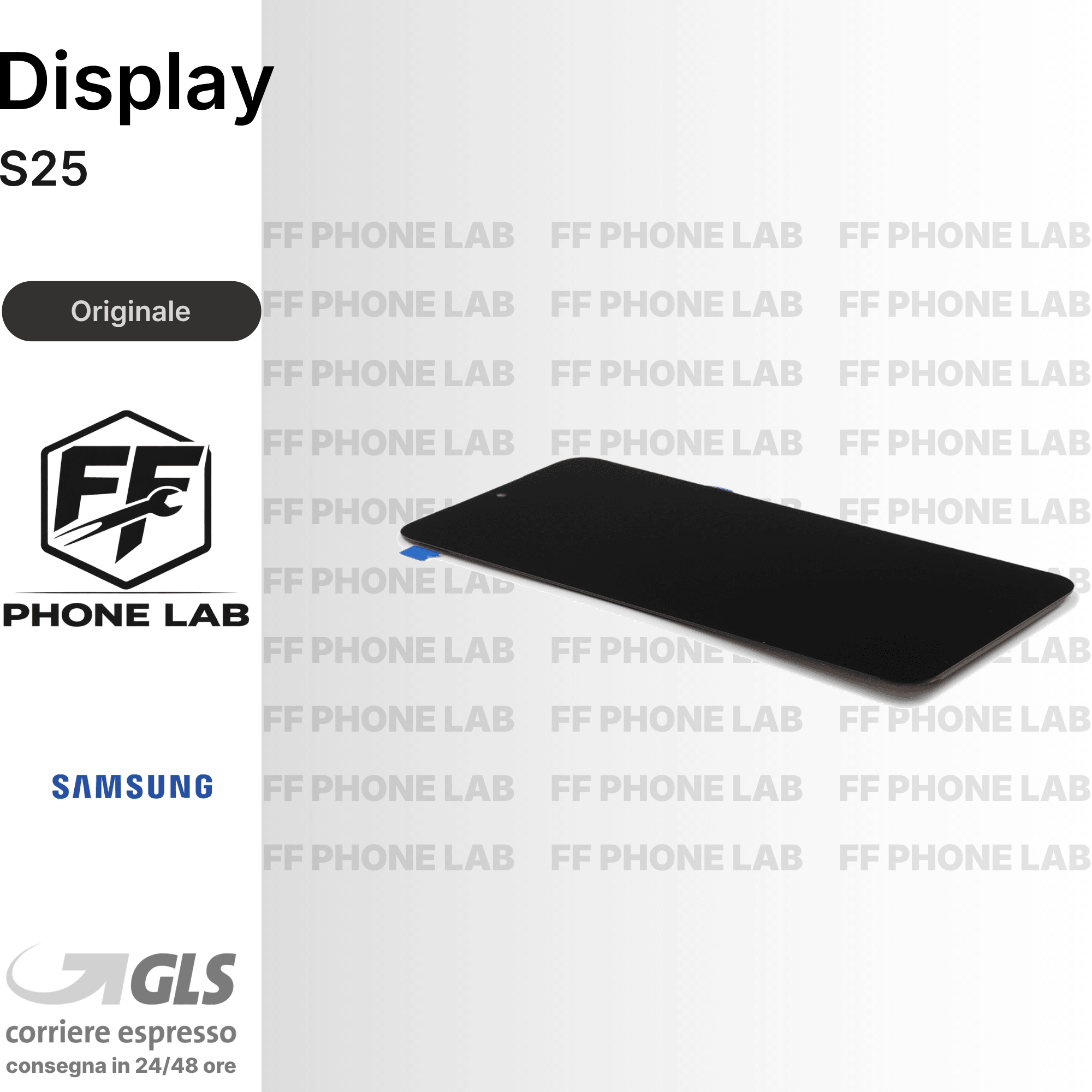 DISPLAY OLED SAMSUNG GALAXY S25 SM-S931B SCHERMO COMPLETO CON FRAME SERVICE PACK