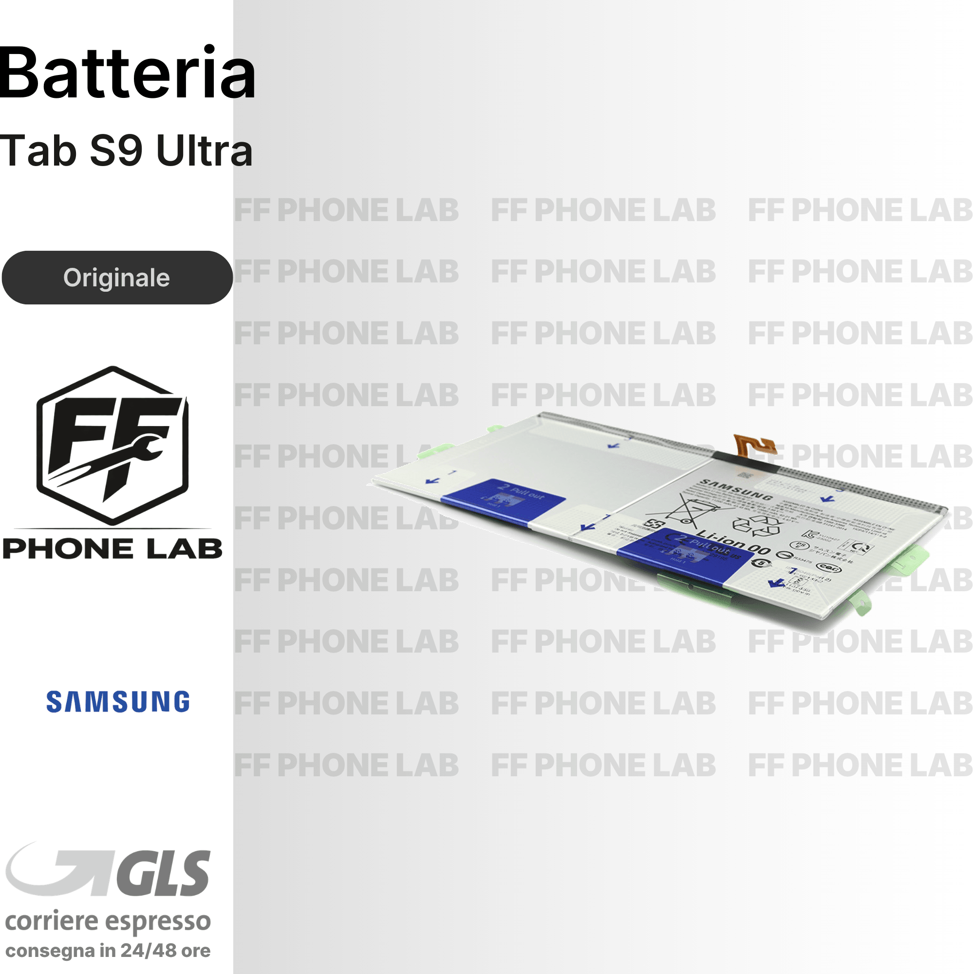 BATTERIA SAMSUNG GALAXY TAB S9 ULTRA SM-X916A/SM SERVICE PACK