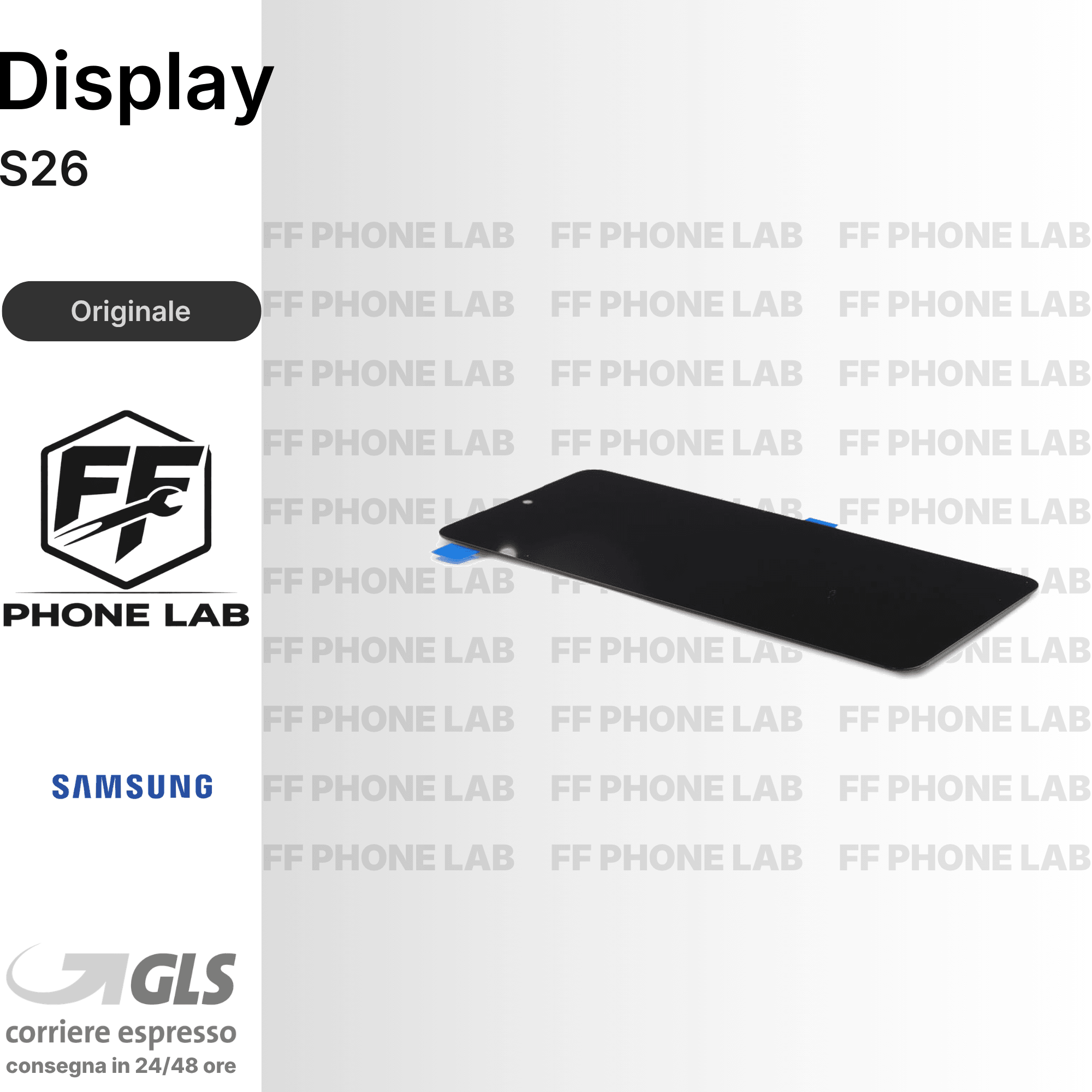 DISPLAY OLED SAMSUNG GALAXY S26 SM-S942B SCHERMO COMPLETO CON FRAME SERVICE PACK