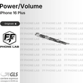 FLAT TASTO VOLUME APPLE IPHONE 16 PLUS VOLUME FLEX RICAMBIO