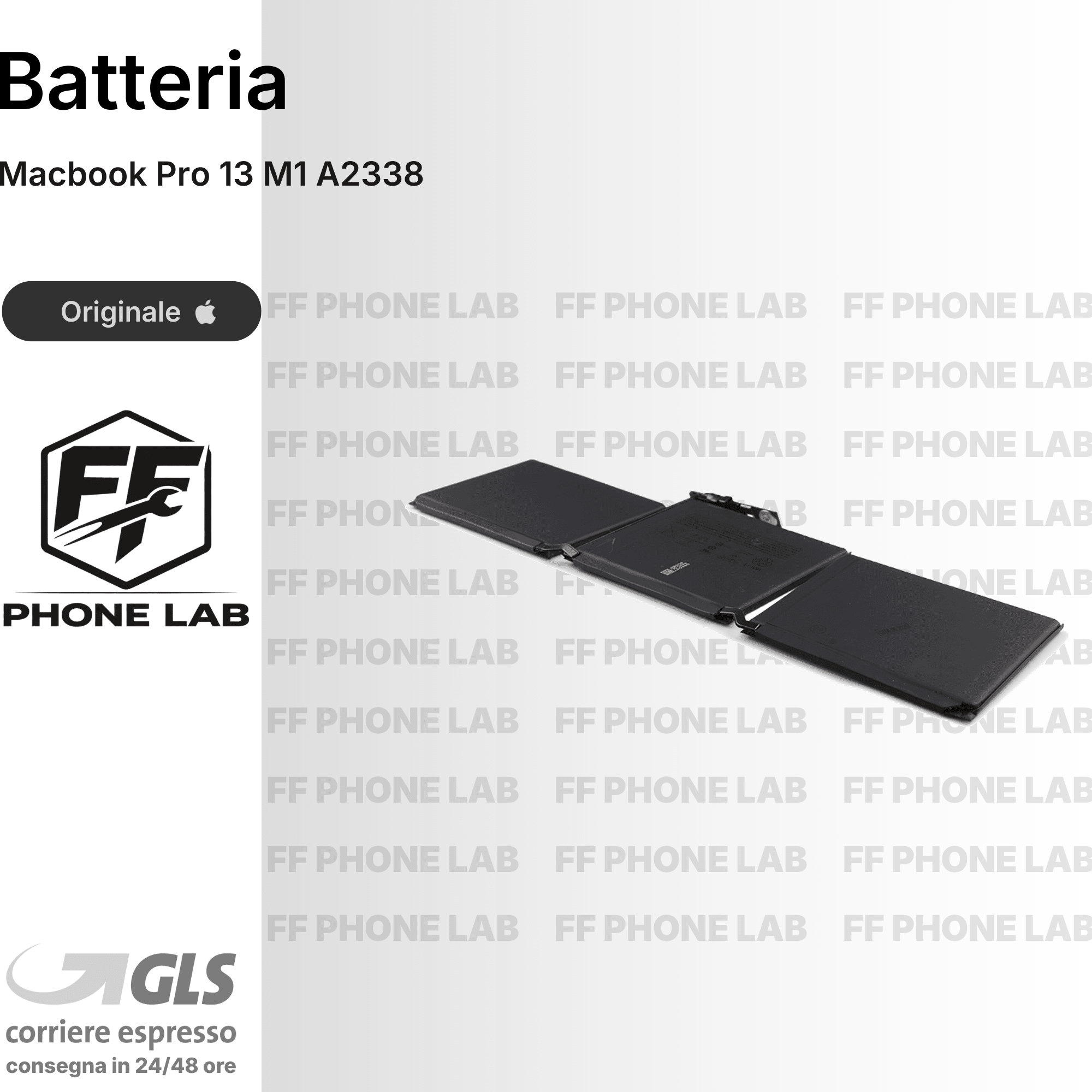 BATTERIA APPLE MACBOOK PRO 13 M1 A2338