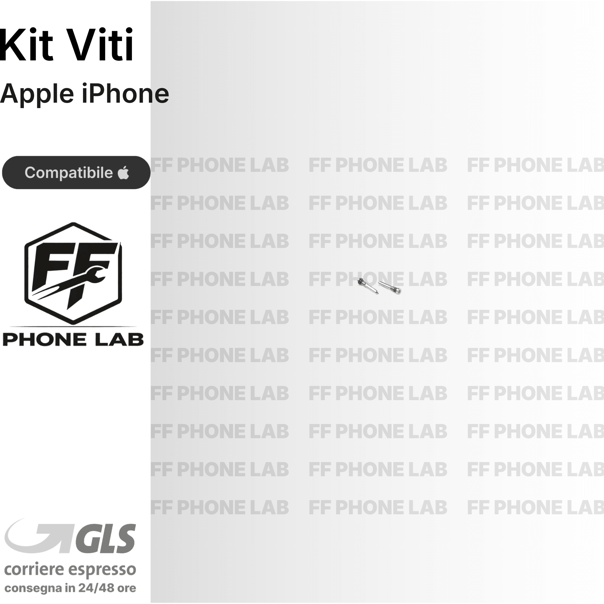 KIT VITI COMPLETO APPLE IPHONE RICAMBIO SET VITI SMONTAGGIO