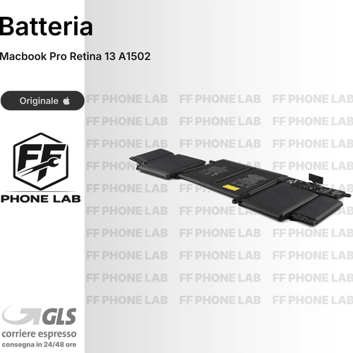 BATTERIA APPLE MACBOOK PRO RETINA 13 A1502