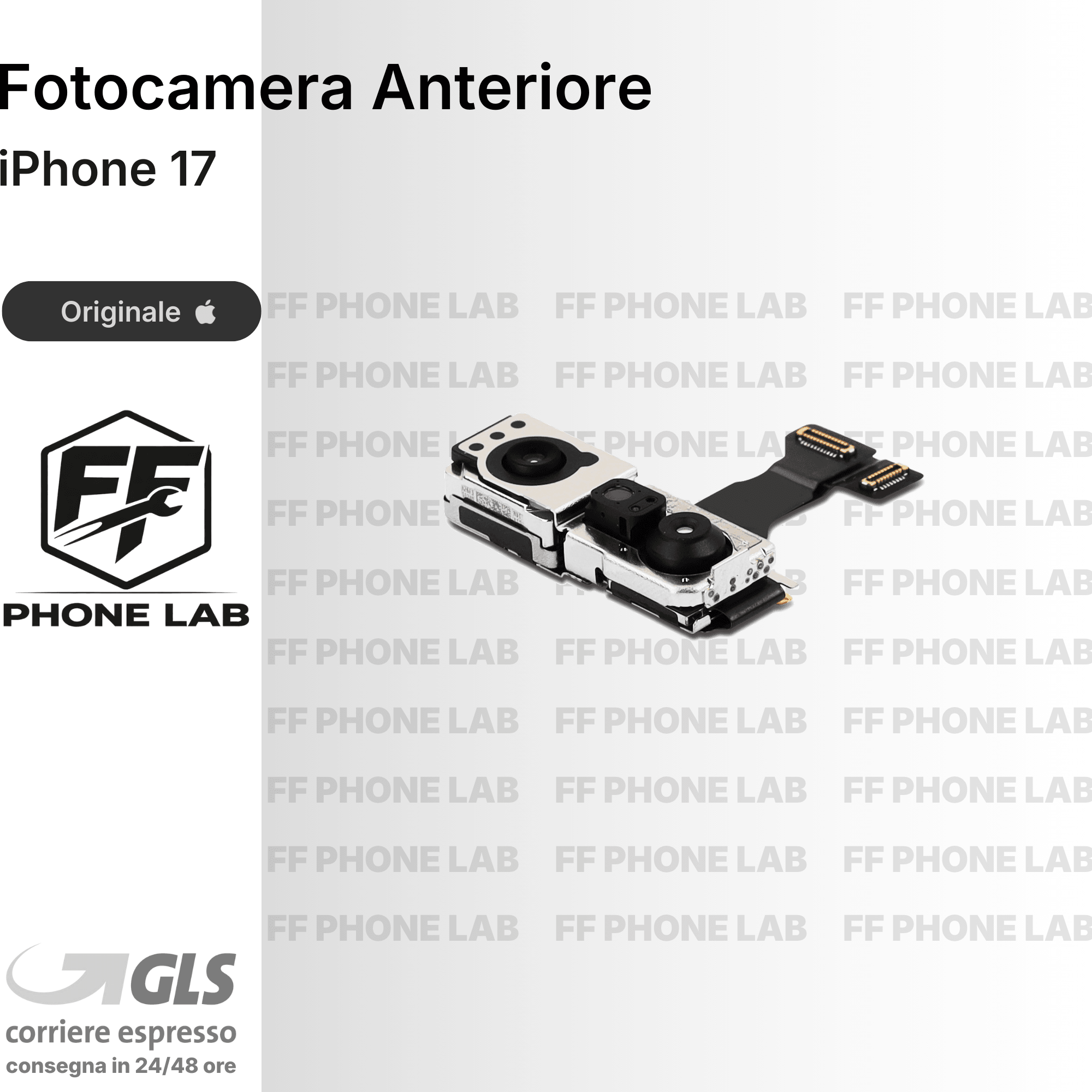 FOTOCAMERA ANTERIORE APPLE IPHONE 17 PULLED SENZA FACE ID RICAMBIO