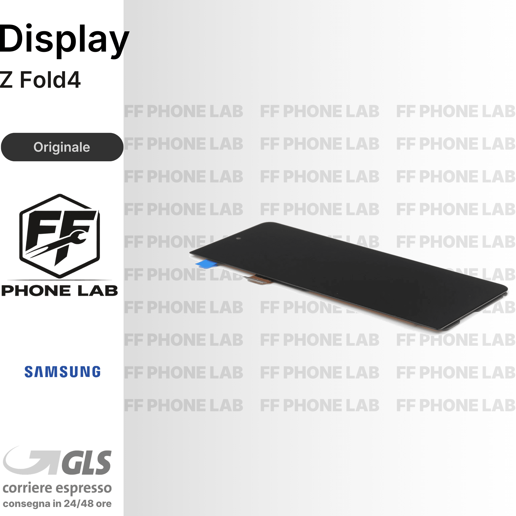 DISPLAY OLED SAMSUNG GALAXY Z FOLD4 SCHERMO COMPLETO CON FRAME SERVICE PACK