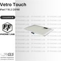 VETRO TOUCH SCREEN DIGITIZER APPLE IPAD 7 10.2 2019 RICAMBIO SCHERMO TATTILE