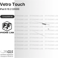 VETRO TOUCH SCREEN DIGITIZER APPLE IPAD 8 10.2 2020 RICAMBIO SCHERMO TATTILE