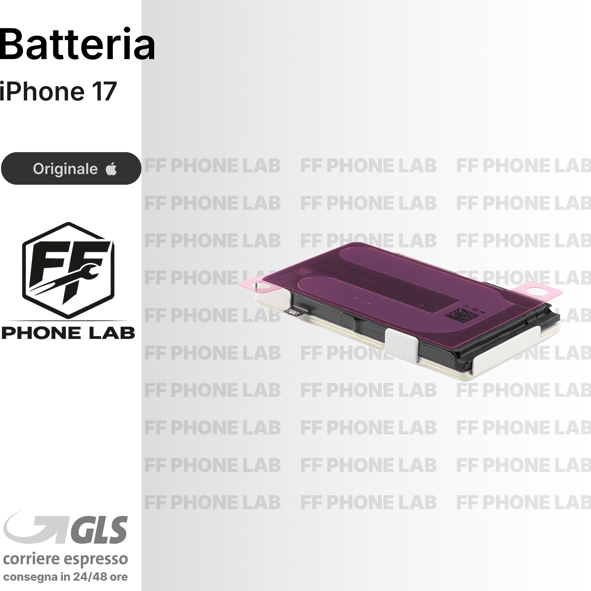 BATTERIA APPLE IPHONE 17 SERVICE PACK