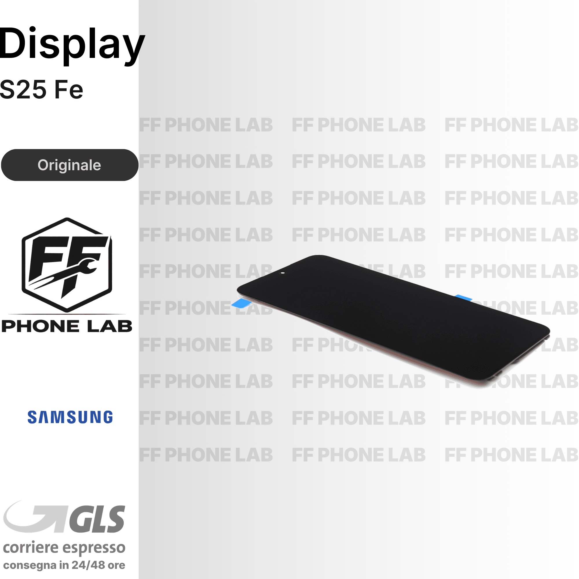 DISPLAY OLED SAMSUNG GALAXY S25 FE SM-S731B SCHERMO RICAMBIO SENZA FRAME LCD