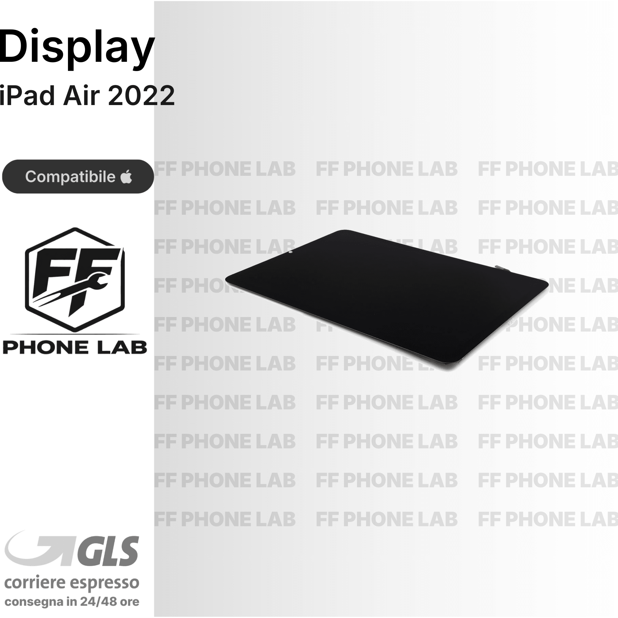 DISPLAY APPLE IPAD AIR 5 / 2022 RICAMBIO SCHERMO LCD TOUCH VETRO SCREEN NUOVO