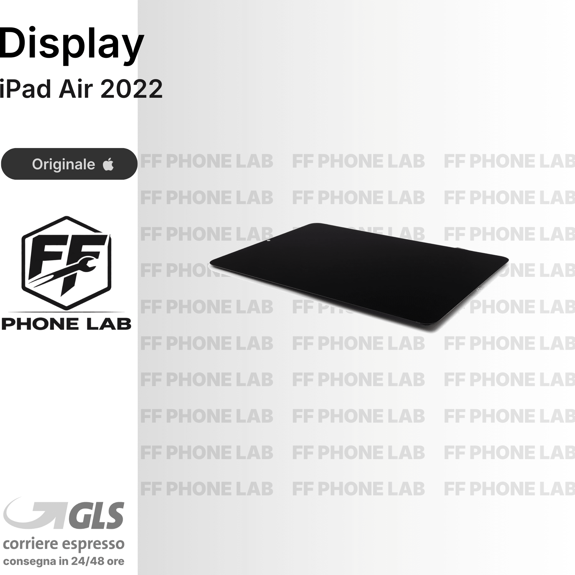 DISPLAY APPLE IPAD AIR 5 2022 RICAMBIO SCHERMO LCD TOUCH VETRO SCREEN NUOVO